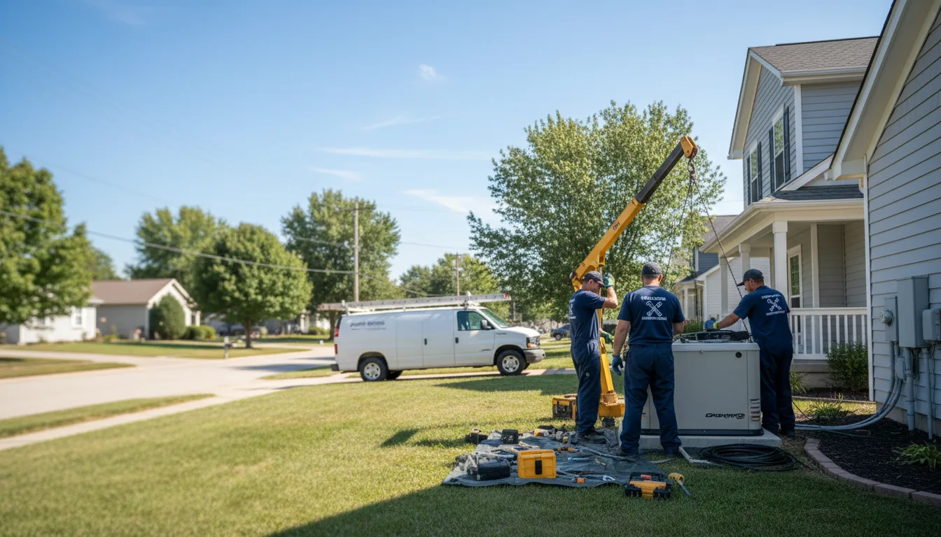 Generator Installation in Harrisonburg, LA near me